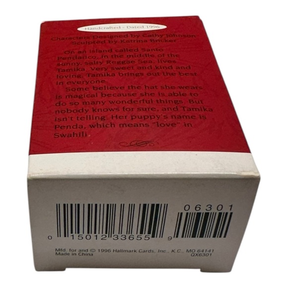 Vintage Hallmark Keepsake Ornament 1996 Tamika - Penda Kids - #QX6301-DB - Picture 6 of 6